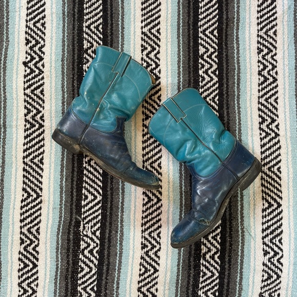 Justin Boots Shoes - Vintage Justin cowboy boots